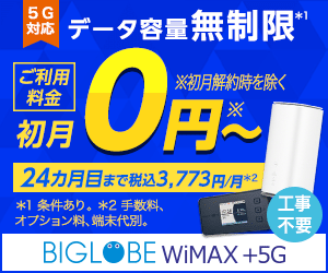 kokangenwaku_BIGLOBE WiMAX +5G