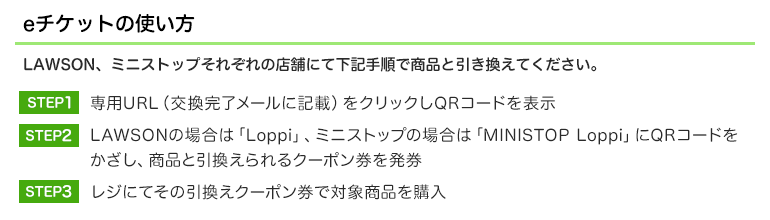 eチケットの使い方