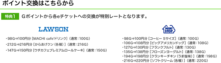 ポイント交換はこちらから